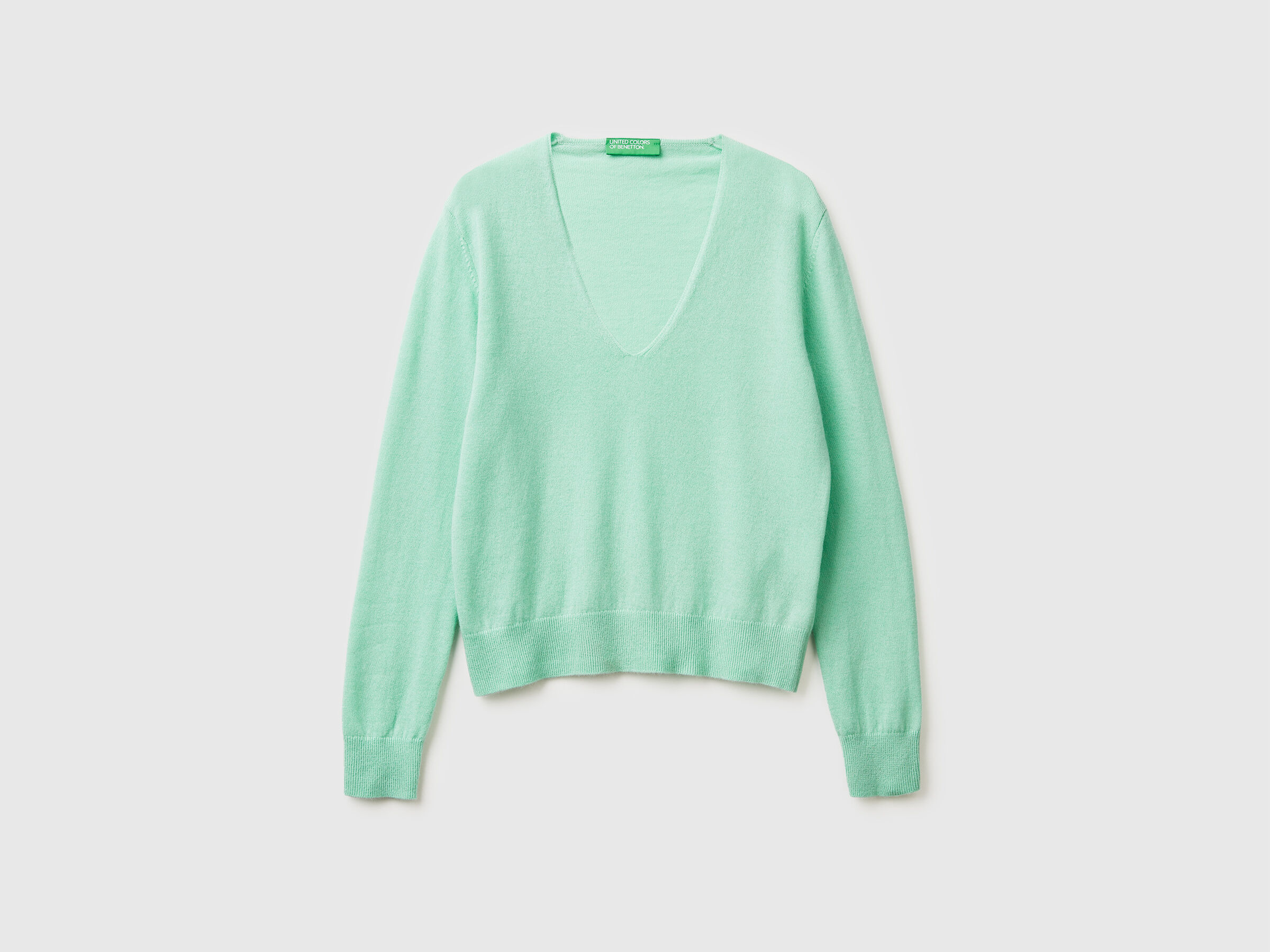 V NECK SWEATER L/S Women image number 5